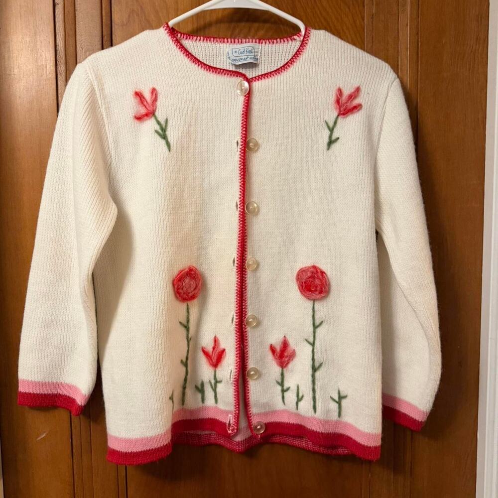 Floral true vintage cardigan